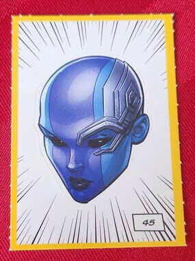 Loblaws Marvel Stickers - 45 Nebula - MAKE A BUNDLE!!